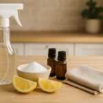Produits naturels pour désinfecter la maison sans eau de Javel.